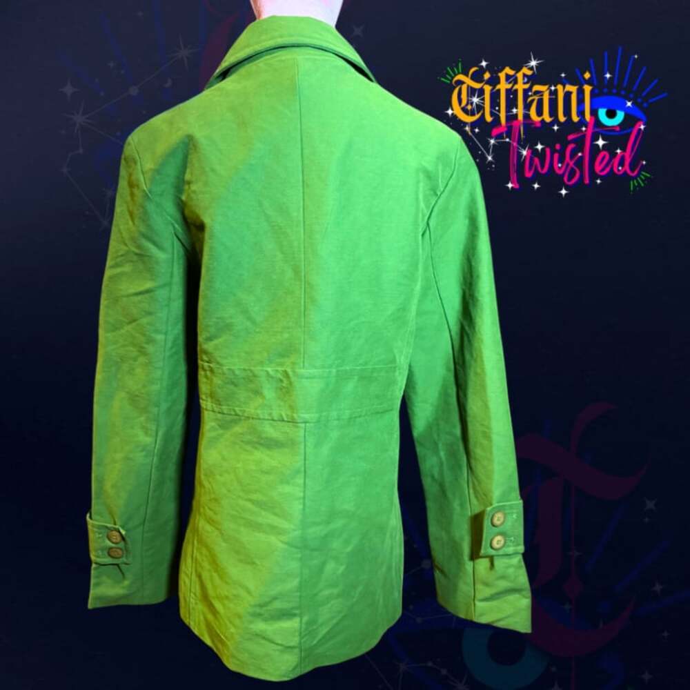 Merona Green Tailored Blazer Jacket NWOT Size Medium - Picture 3 of 4